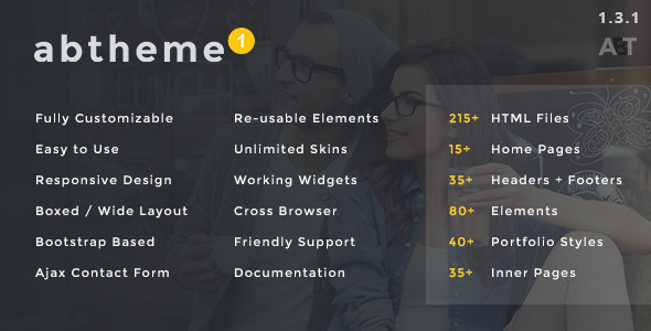 abtheme - Bootstrap Responsive HTML5 Template