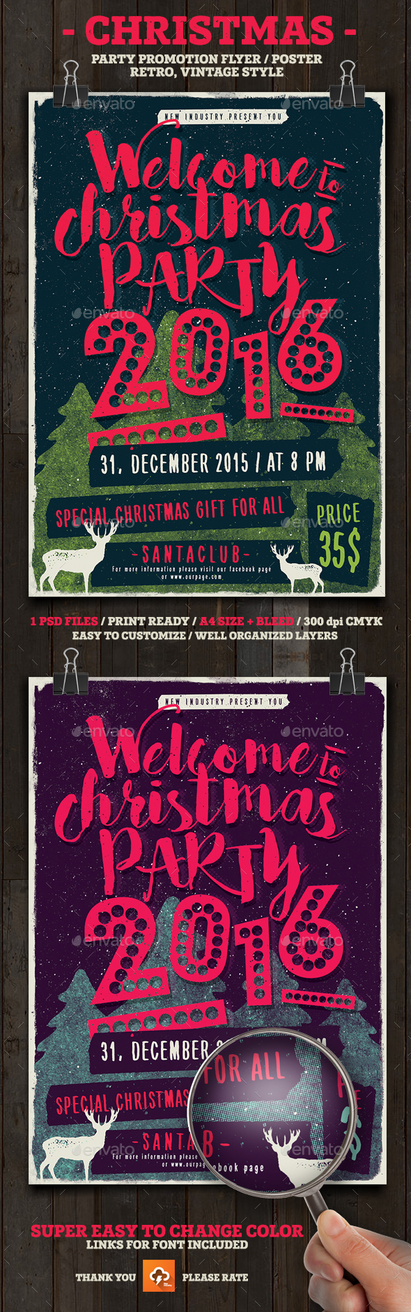 Christmas Party Poster/Flyer