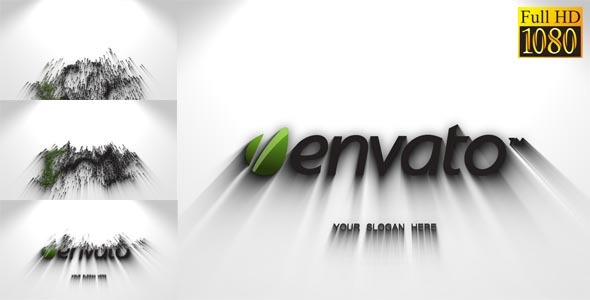 Abstract Particles Logo Abstract Particles Logo