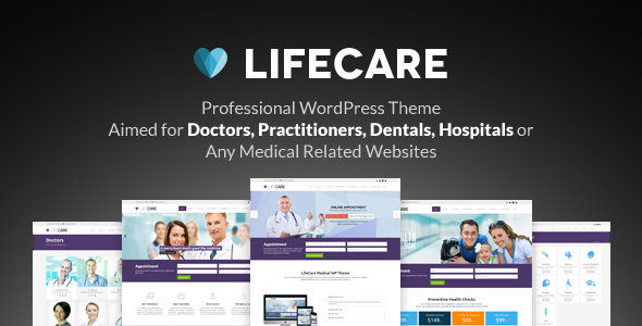 LifeCare - Responsive Medical WordPress Theme