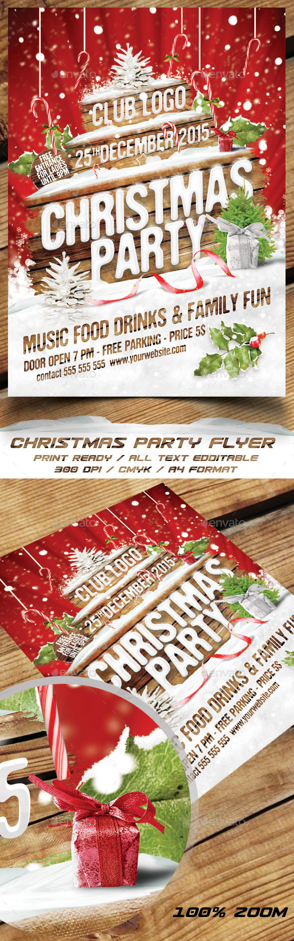 Christmas Party Flyer