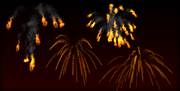Fire Trails and Sparks PACK Fire Trails and Sparks PACK