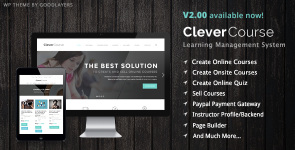 Clever Course - Learning Management System Theme