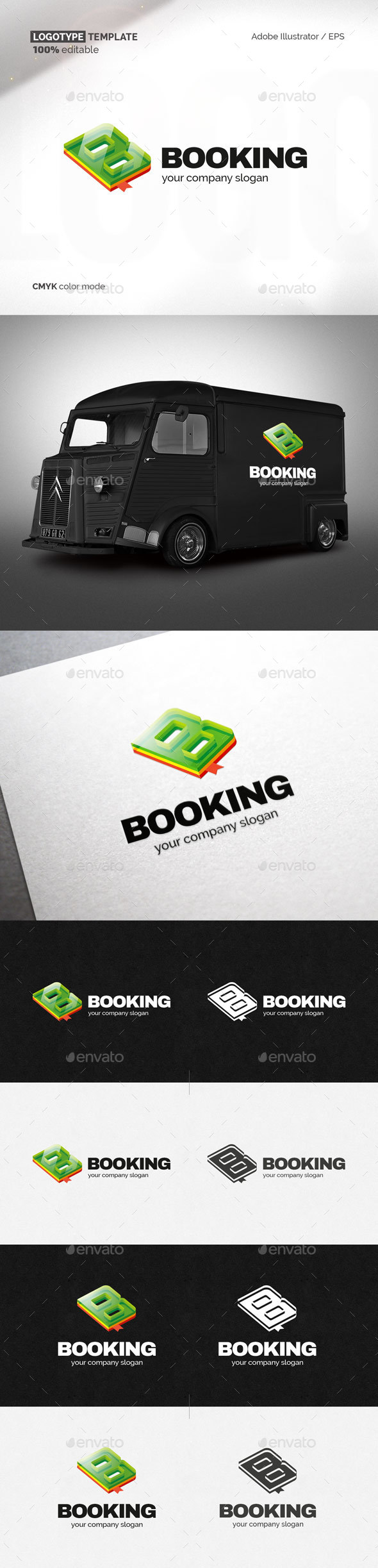 Book King Logotype Template