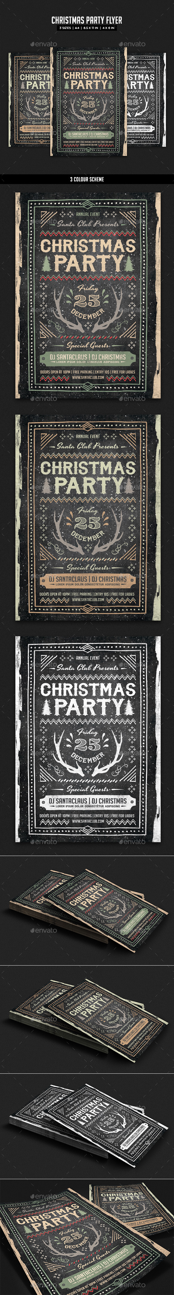 Christmas Party Flyer