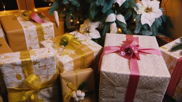 Christmas Gifts Under The Christmas Tree