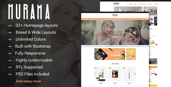 Hurama - Multipurpose Responsive Prestashop Theme