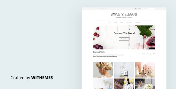 Simple & Elegant - Multi-Purpose WordPress Theme