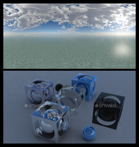 Cloudy Ocean Day 2 - HDRI - 3DOcean Item for Sale