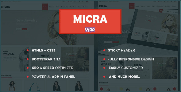 Micra- Multipurpose WooCommerce Theme