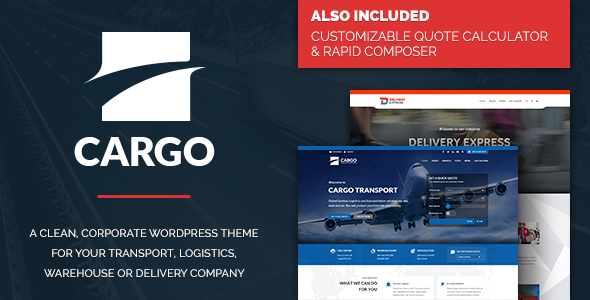 Cargo - Transport & Logistics Theme