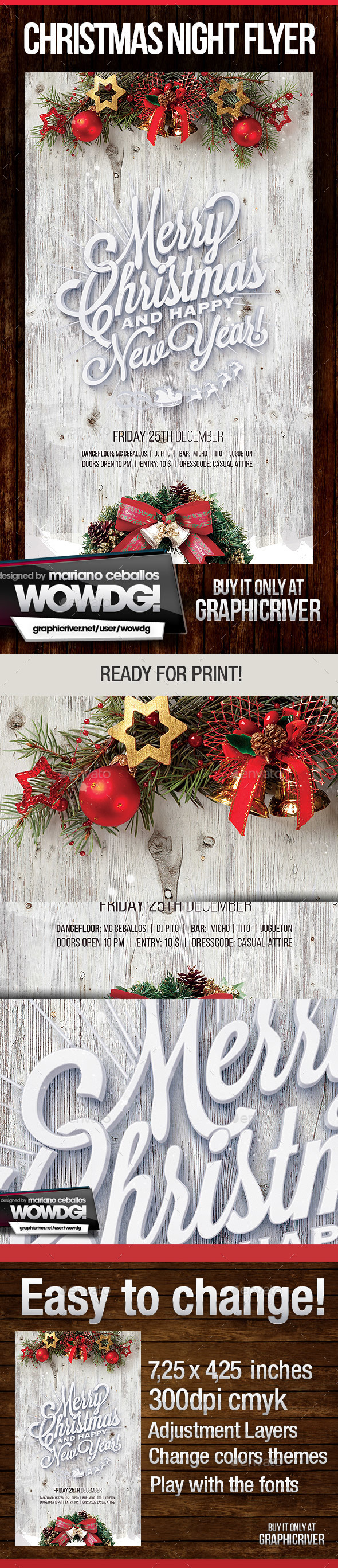 Christmas Party Flyer