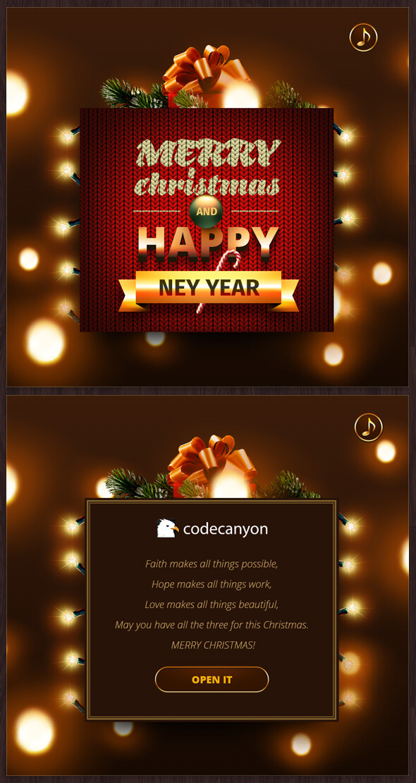 CodeCanyon Merry Christmas & Happy New Year Card 13929821 CodeCanyon Merry Christmas & Happy New Year Card 13929821