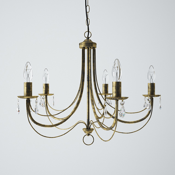 3DOcean Vitaluce V1253 5 Chandelier 13940009 3DOcean Vitaluce V1253 5 Chandelier 13940009