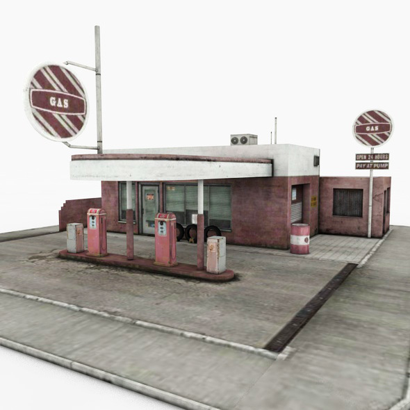3DOcean Gas Station 13942491 3DOcean Gas Station 13942491