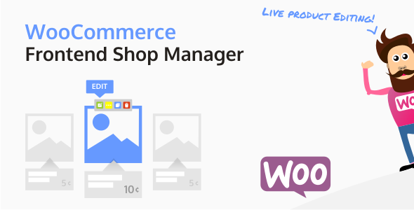 WooCommerce Frontend Shop Manager