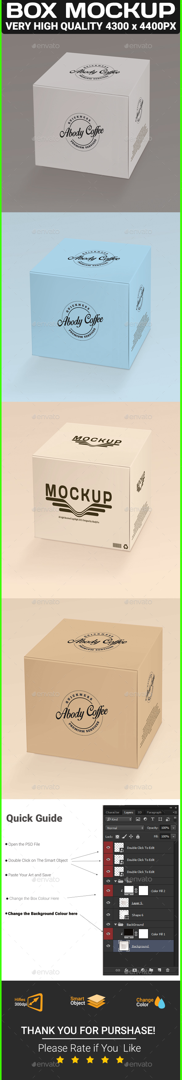 Box Mock-up