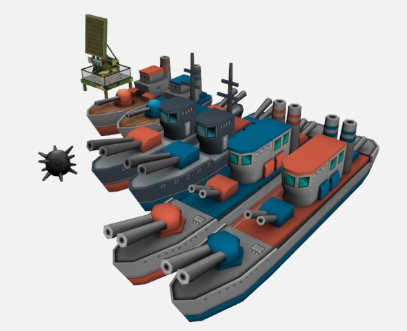3DOcean battle ship lowpoly 13966841 3DOcean battle ship lowpoly 13966841