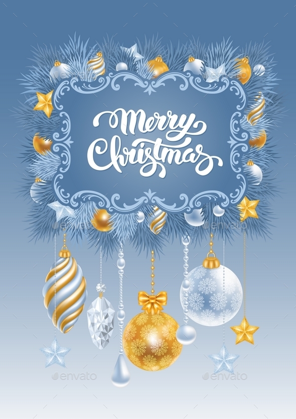 Merry Christmas Greeting Card