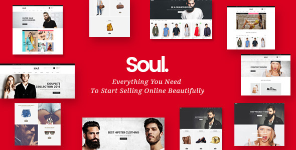 Soul - Responsive Ajax Filtering Magento Theme