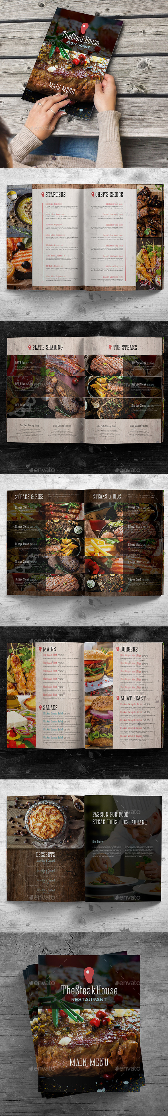 Rustic Main Menu Template