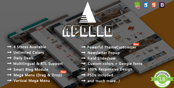 Apollo - Responsive Prestashop Theme