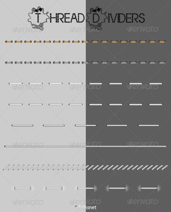 Thread Web Dividers - Web Elements