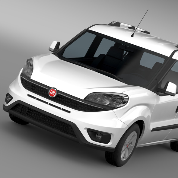3DOcean Fiat Doblo 263 UK spec 2015 14016384 3DOcean Fiat Doblo 263 UK spec 2015 14016384