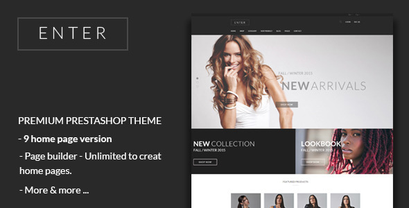 JMS Enter - Responsive Fashion Prestashop Theme