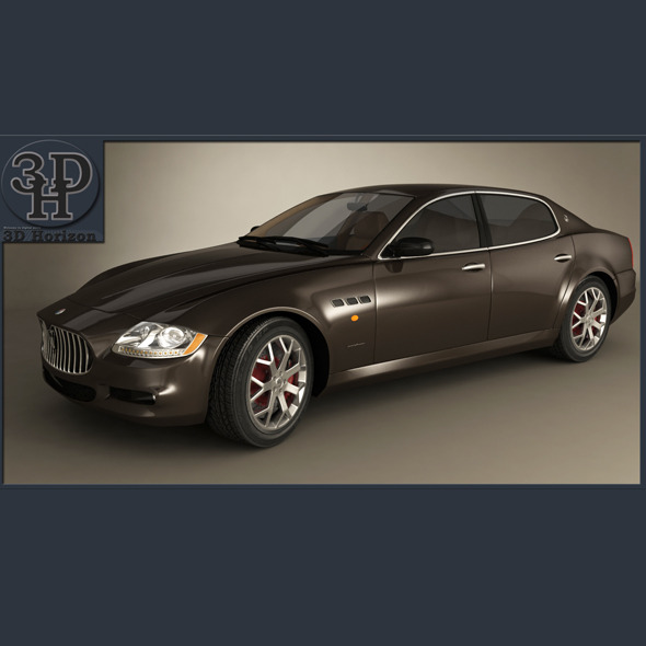 Maserati Quattroporte 2012 - 3DOcean Item for Sale