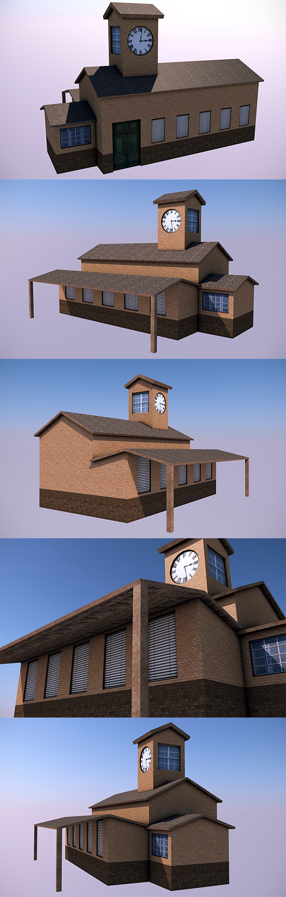 3DOcean Low Poly Motel 14031395 3DOcean Low Poly Motel 14031395