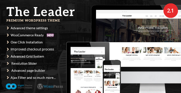 The Leader - Ecommerce Responsive M-Purpose Theme