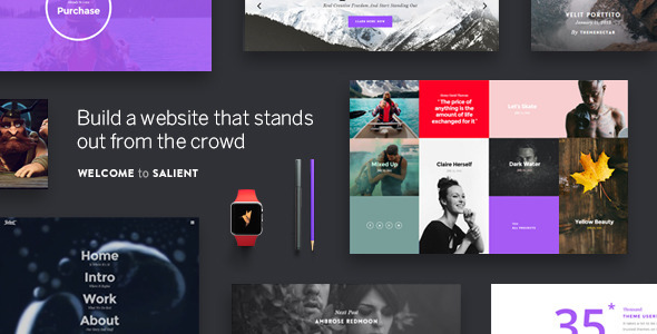 Salient - Responsive Multi-Purpose Theme