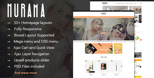 Hurama - Responsive Magento Theme