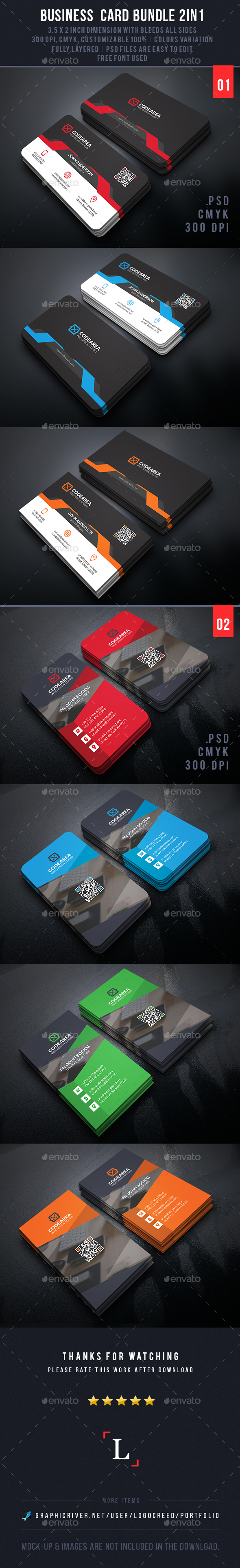 Graphicriver Business Card Bundle 14066598