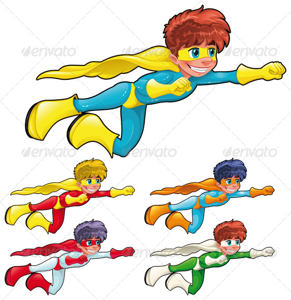 Young superheroes