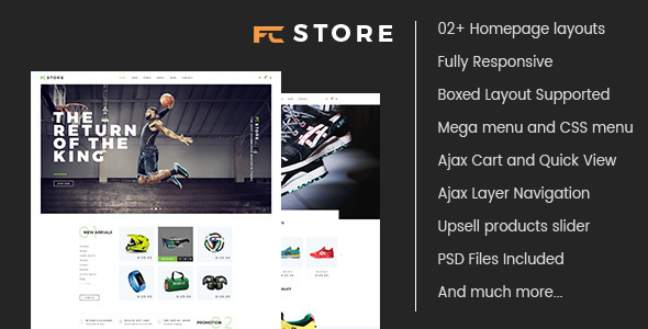 FCstore - Multipurpose Responsive Magento Theme