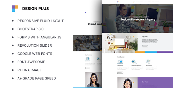 Design Agency - Corporate Business HTML5 Template