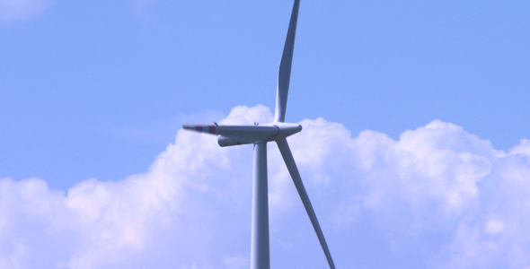 Wind Turbine Close-up Wind Turbine Close-up