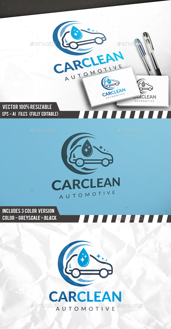 Clean Car Logo
