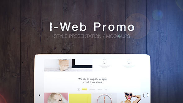 I-Web Promo - Site Mockups