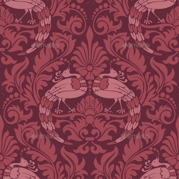 Graphicriver Damask Pattern 14120556