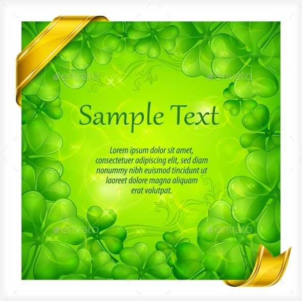 Graphicriver Clover Background 14122232