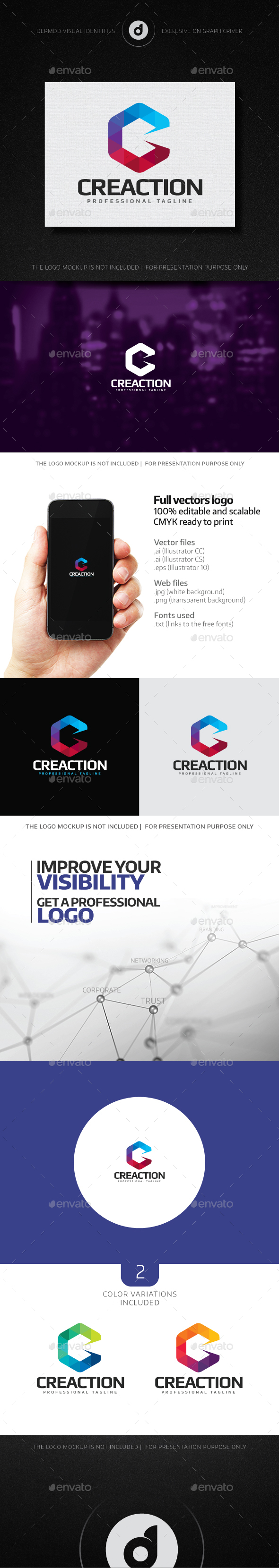 Graphicriver Creaction Logo 14122312
