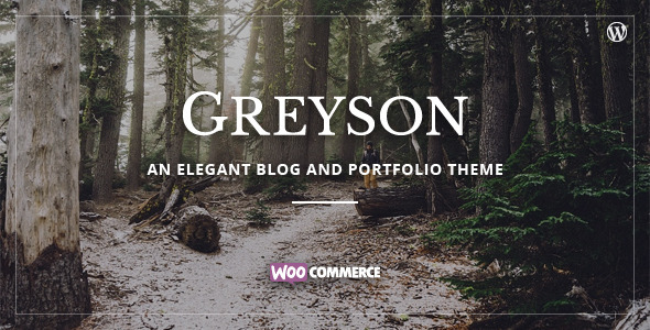 Greyson -- Responsive Blog & Portfolio Theme