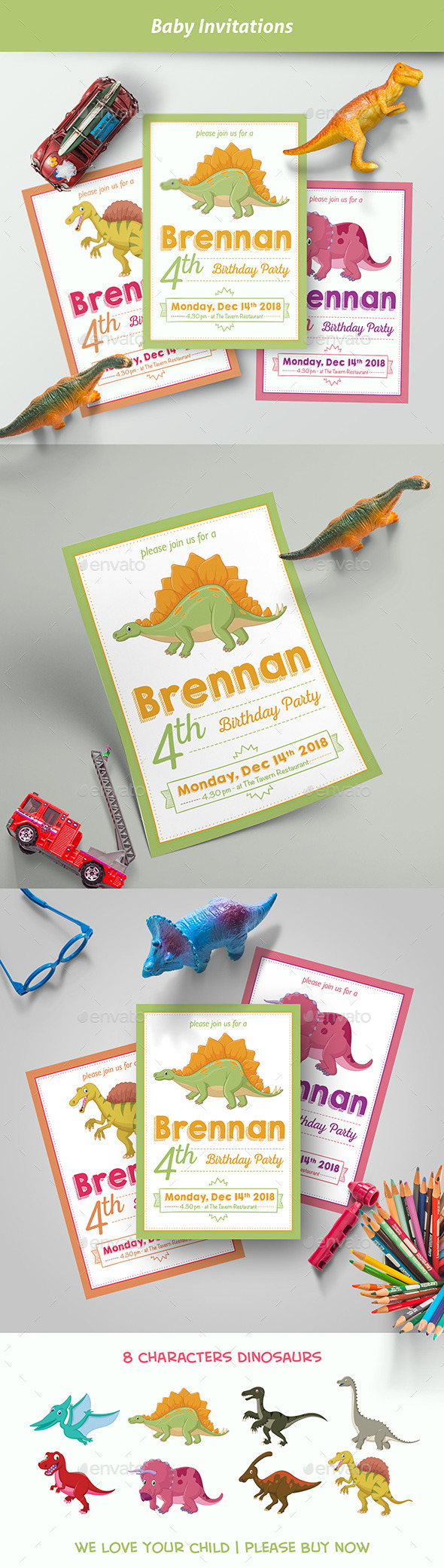 Kids Birthday Invitation