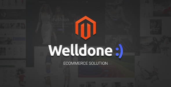 Welldone - magento material design theme