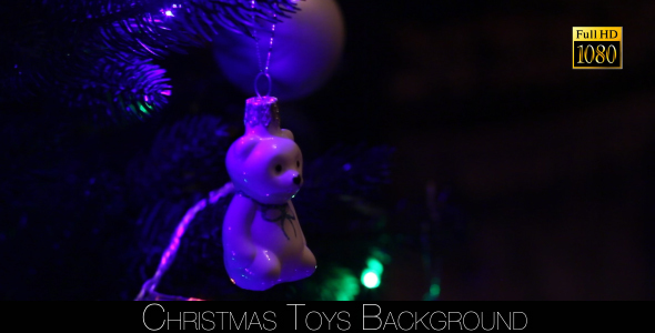 Christmas Toys Background 2