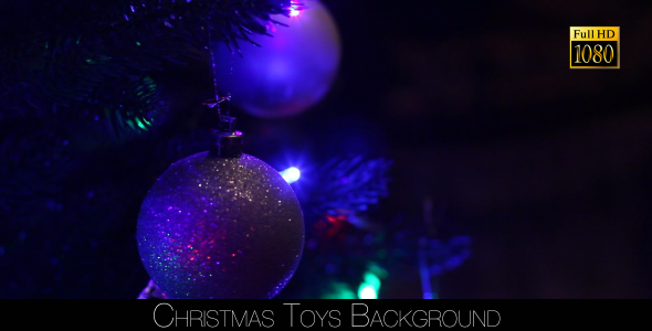 Christmas Toys Background 3