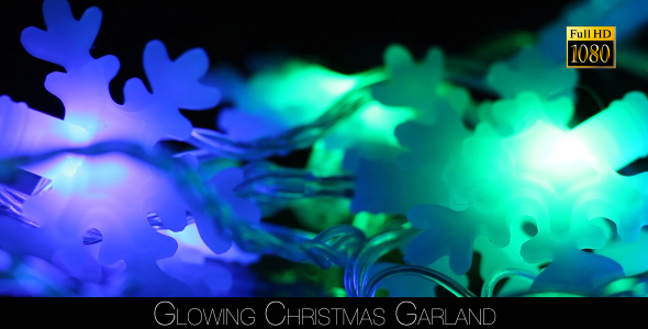 Glowing Christmas Garland 4